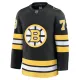Fanatics Boston Bruins Charlie Mcavoy Pelipaita 2025-2026 Koti Premium Musta