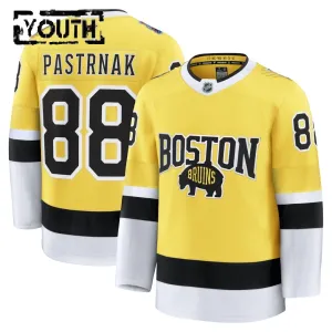 Fanatics Boston Bruins David Pastrnak Lasten Pelipaita 2025-2026 Premium Stadium Series Kulta