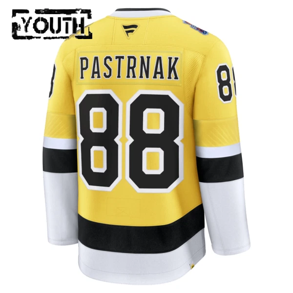 Fanatics Boston Bruins David Pastrnak Lasten Pelipaita 2025-2026 Premium Stadium Series Kulta