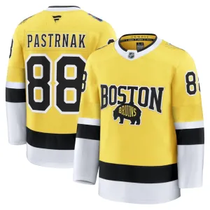 Fanatics Boston Bruins David Pastrnak Pelipaita 2025-2026 Premium Stadium Series Kulta