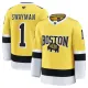 Fanatics Boston Bruins Jeremy Swayman Pelipaita 2025-2026 Premium Stadium Series Kulta