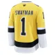 Fanatics Boston Bruins Jeremy Swayman Pelipaita 2025-2026 Premium Stadium Series Kulta