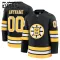 Fanatics Boston Bruins Lasten Pelipaita 2025-2026 Koti Premium Musta ( Omalla Nimellä )