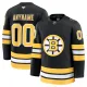 Fanatics Boston Bruins Pelipaita 2025-2026 Koti Premium Musta ( Omalla Nimellä )