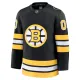 Fanatics Boston Bruins Pelipaita 2025-2026 Koti Premium Musta ( Omalla Nimellä )