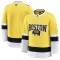 Fanatics Boston Bruins Pelipaita 2025-2026 Premium Stadium Series Kulta ( Omalla Nimellä )
