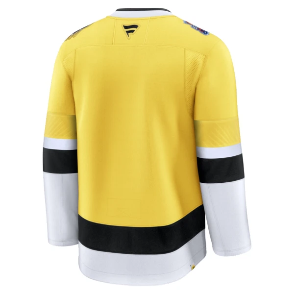 Fanatics Boston Bruins Pelipaita 2025-2026 Premium Stadium Series Kulta ( Omalla Nimellä )