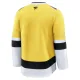 Fanatics Boston Bruins Pelipaita 2025-2026 Premium Stadium Series Kulta ( Omalla Nimellä )