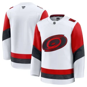 Fanatics Carolina Hurricanes Pelipaita 2025-2026 Vieras Premium Valkoinen ( Omalla Nimellä )