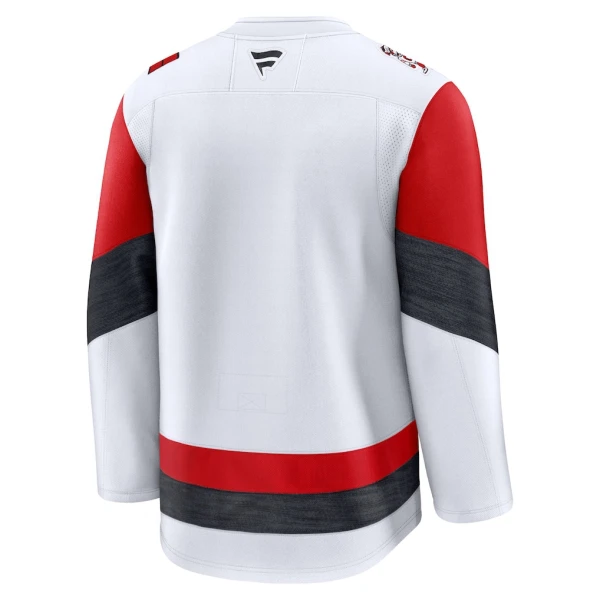 Fanatics Carolina Hurricanes Pelipaita 2025-2026 Vieras Premium Valkoinen ( Omalla Nimellä )