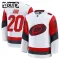 Fanatics Carolina Hurricanes Sebastian Aho Lasten Pelipaita 2025-2026 Vieras Premium Valkoinen