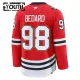 Fanatics Chicago Blackhawks Centennial Connor Bedard Lasten Pelipaita 2025-2026 Premium Punainen