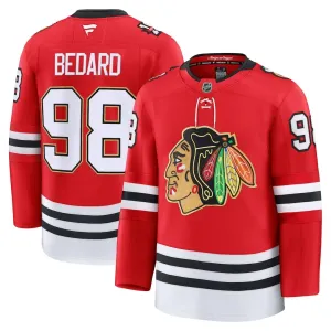 Fanatics Chicago Blackhawks Centennial Connor Bedard Pelipaita 2025-2026 Premium Punainen