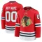 Fanatics Chicago Blackhawks Centennial Pelipaita 2025-2026 Premium Punainen ( Omalla Nimellä )
