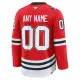 Fanatics Chicago Blackhawks Centennial Pelipaita 2025-2026 Premium Punainen ( Omalla Nimellä )