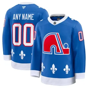Fanatics Colorado Avalanche Heritage Pelipaita 2025-2026 Kolmos Premium Sininen ( Omalla Nimellä )