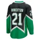 Fanatics Dallas Stars Jason Robertson Pelipaita 2025-2026 Kolmos Premium Musta