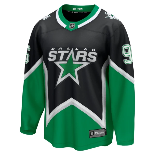 Fanatics Dallas Stars Mikko Rantanen Pelipaita 2025-2026 Kolmos Premium Musta