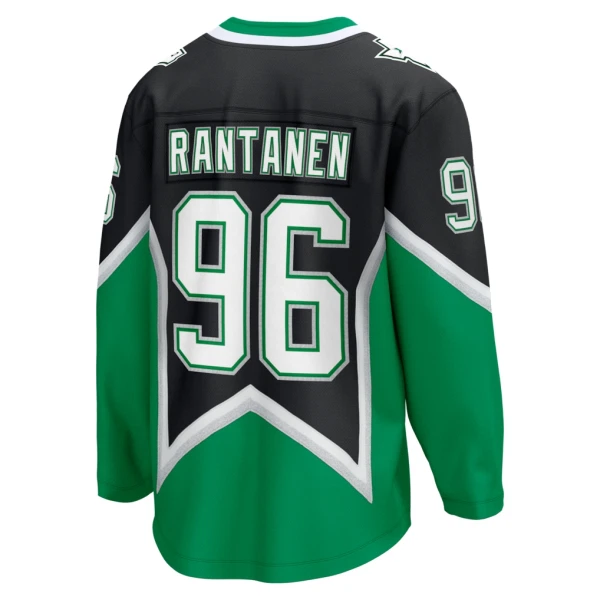 Fanatics Dallas Stars Mikko Rantanen Pelipaita 2025-2026 Kolmos Premium Musta