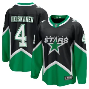 Fanatics Dallas Stars Miro Heiskanen Pelipaita 2025-2026 Kolmos Premium Musta