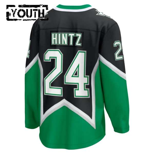 Fanatics Dallas Stars Roope Hintz Lasten Pelipaita 2025-2026 Kolmos Premium Musta