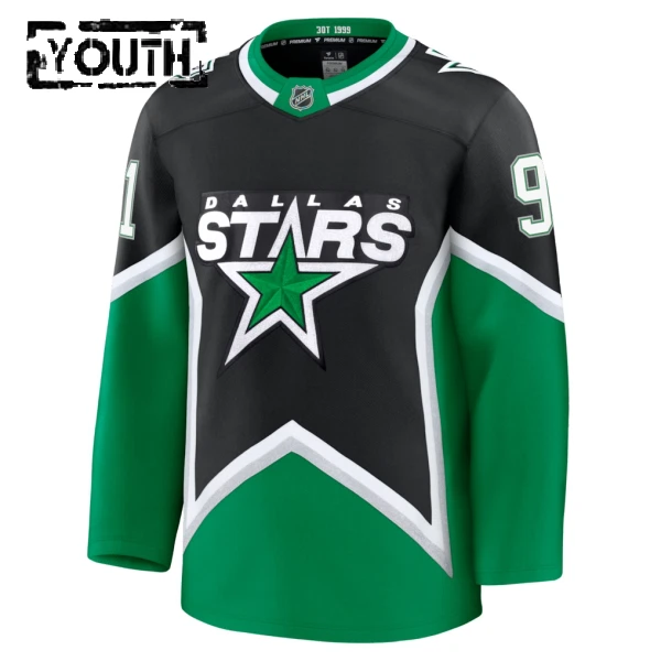 Fanatics Dallas Stars Tyler Seguin Lasten Pelipaita 2025-2026 Kolmos Premium Musta