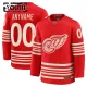 Fanatics Detroit Red Wings Centennial Lasten Pelipaita 2025-2026 Premium Punainen ( Omalla Nimellä )