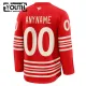 Fanatics Detroit Red Wings Centennial Lasten Pelipaita 2025-2026 Premium Punainen ( Omalla Nimellä )