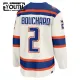 Fanatics Edmonton Oilers Evan Bouchard Lasten Pelipaita 2025-2026 Kolmos Premium Valkoinen