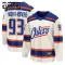 Fanatics Edmonton Oilers Ryan Nugent-Hopkins Lasten Pelipaita 2025-2026 Kolmos Premium Valkoinen