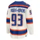 Fanatics Edmonton Oilers Ryan Nugent-Hopkins Pelipaita 2025-2026 Kolmos Premium Valkoinen
