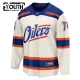 Fanatics Edmonton Oilers Stuart Skinner Lasten Pelipaita 2025-2026 Kolmos Premium Valkoinen