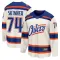 Fanatics Edmonton Oilers Stuart Skinner Pelipaita 2025-2026 Kolmos Premium Valkoinen
