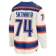 Fanatics Edmonton Oilers Stuart Skinner Pelipaita 2025-2026 Kolmos Premium Valkoinen