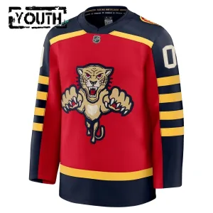 Fanatics Florida Panthers Lasten Pelipaita 2025-2026 Premium Winter Classic Punainen ( Omalla Nimellä )