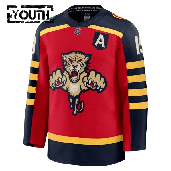 Fanatics Florida Panthers Matthew Tkachuk Lasten Pelipaita 2025-2026 Premium Winter Classic Punainen
