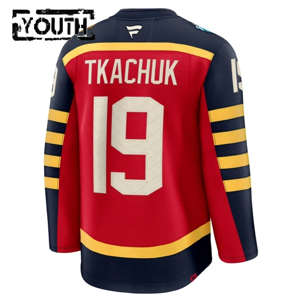 Fanatics Florida Panthers Matthew Tkachuk Lasten Pelipaita 2025-2026 Premium Winter Classic Punainen