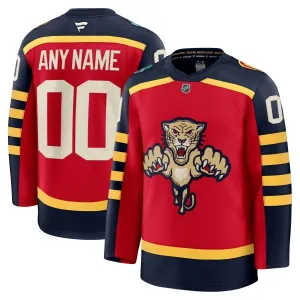 Fanatics Florida Panthers Pelipaita 2025-2026 Premium Winter Classic Punainen ( Omalla Nimellä )