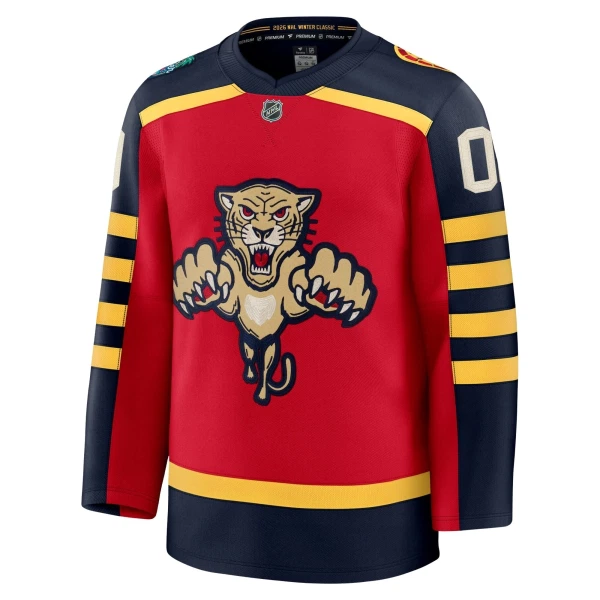 Fanatics Florida Panthers Pelipaita 2025-2026 Premium Winter Classic Punainen ( Omalla Nimellä )