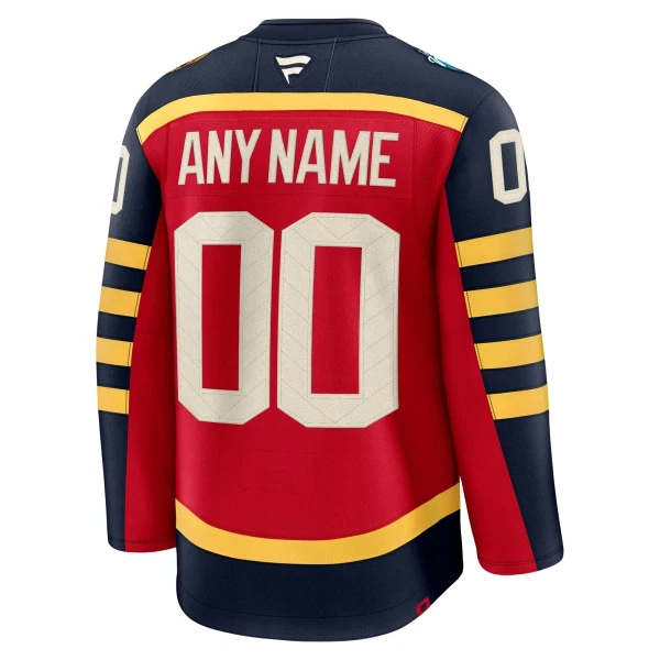 Fanatics Florida Panthers Pelipaita 2025-2026 Premium Winter Classic Punainen ( Omalla Nimellä )