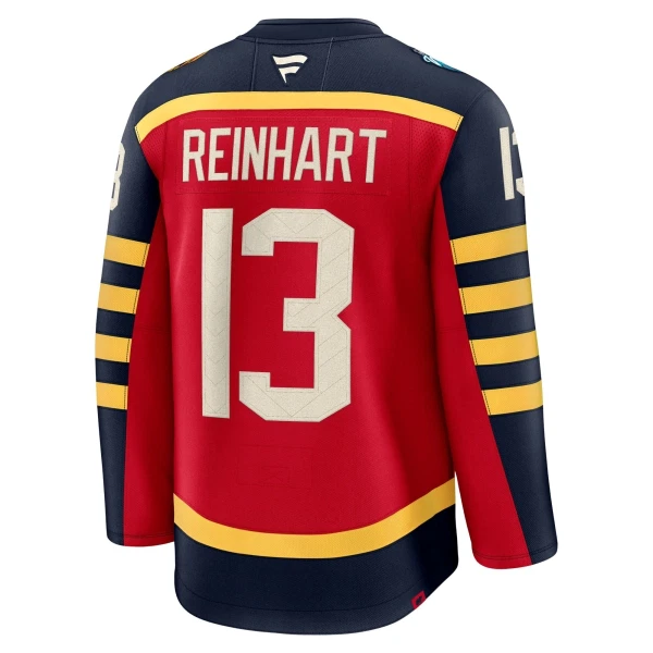 Fanatics Florida Panthers Sam Reinhart Pelipaita 2025-2026 Premium Winter Classic Punainen