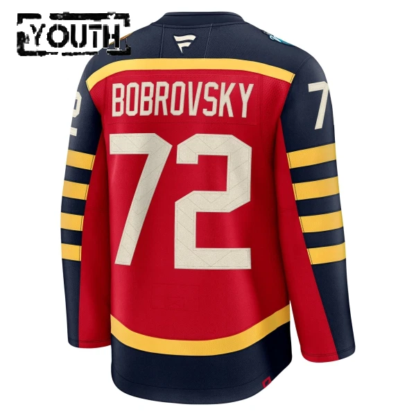 Fanatics Florida Panthers Sergei Bobrovsky Lasten Pelipaita 2025-2026 Premium Winter Classic Punainen