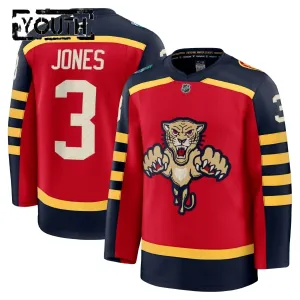 Fanatics Florida Panthers Seth Jones Lasten Pelipaita 2025-2026 Premium Winter Classic Punainen