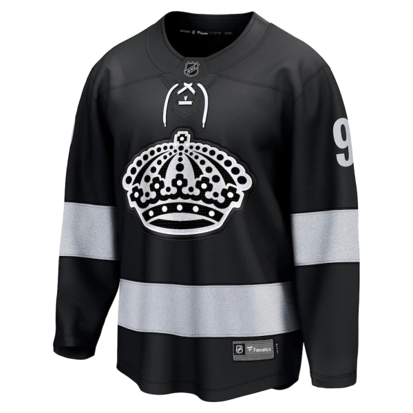 Fanatics Los Angeles Kings Adrian Kempe Pelipaita 2025-2026 Kolmos Premium Musta