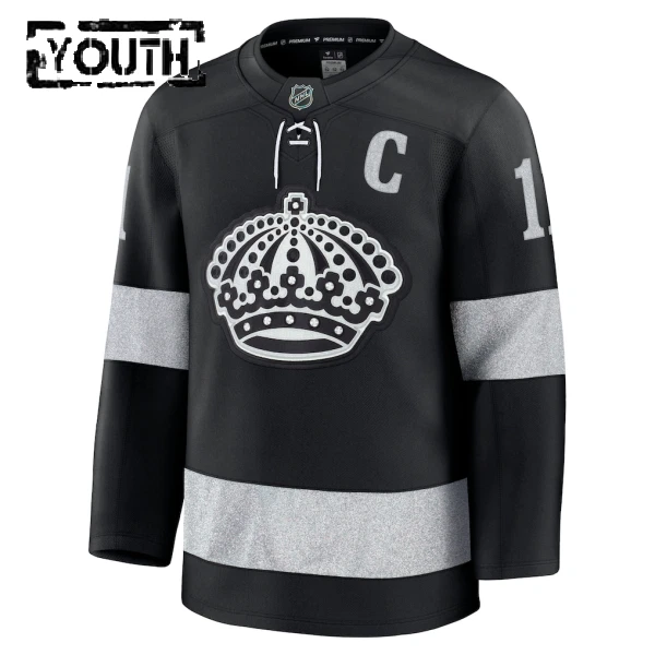 Fanatics Los Angeles Kings Anze Kopitar Lasten Pelipaita 2025-2026 Kolmos Premium Musta