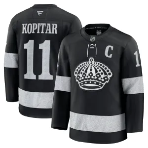 Fanatics Los Angeles Kings Anze Kopitar Pelipaita 2025-2026 Kolmos Premium Musta