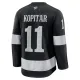 Fanatics Los Angeles Kings Anze Kopitar Pelipaita 2025-2026 Kolmos Premium Musta