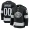 Fanatics Los Angeles Kings Pelipaita 2025-2026 Kolmos Premium Musta ( Omalla Nimellä )