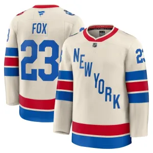 Fanatics New York Rangers Adam Fox Pelipaita 2025-2026 Premium Winter Classic Valkoinen