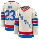 Fanatics New York Rangers Adam Fox Pelipaita 2025-2026 Premium Winter Classic Valkoinen